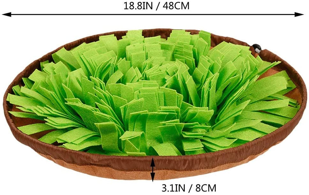 Interactive Pet Snuffle Mat for Dogs and Cats - Fun Foraging Game for Stress Relief and Boredom Busting! Perfect for Indoor and Outdoor Use!