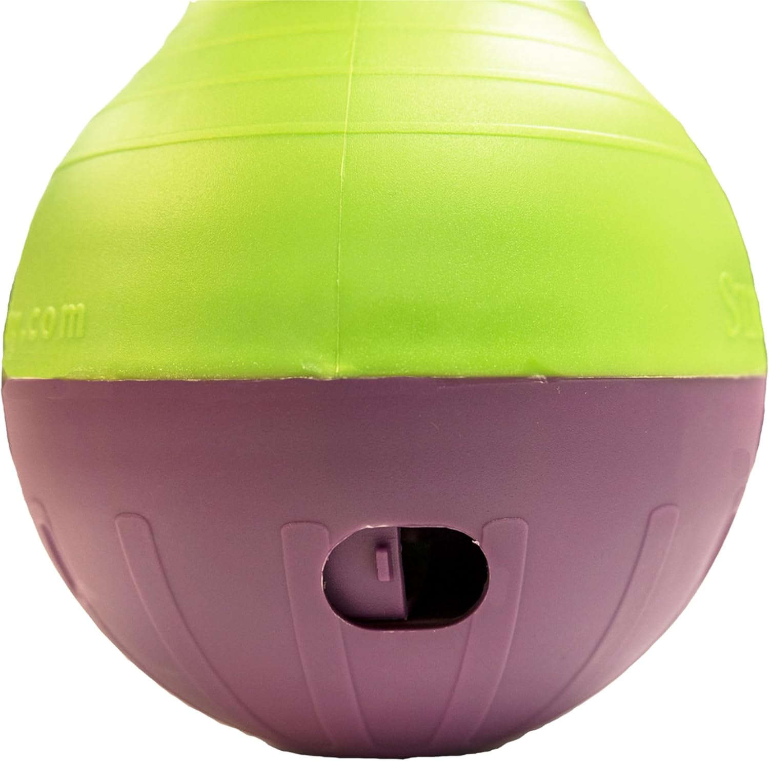 Engaging Bob-A-Lot Interactive Dog Toy - Large Size in Vibrant Yellow, Green & Purple