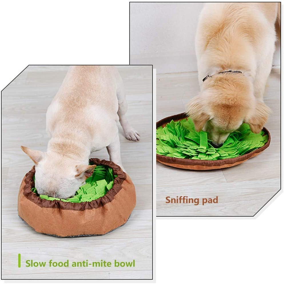 Interactive Pet Snuffle Mat for Dogs and Cats - Fun Foraging Game for Stress Relief and Boredom Busting! Perfect for Indoor and Outdoor Use!