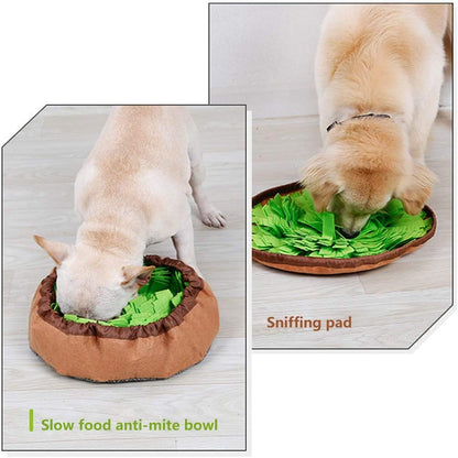 Interactive Pet Snuffle Mat for Dogs and Cats - Fun Foraging Game for Stress Relief and Boredom Busting! Perfect for Indoor and Outdoor Use!