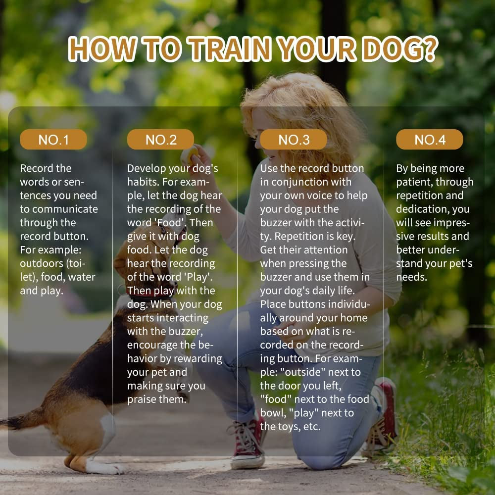 8 Color Voice Recording Buttons - Fun Communication Tool for Dogs, 30-Second Record & Playback, Perfect Gift for Home, Office & Study!