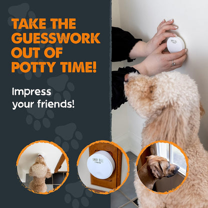 Smart Bell 2.0 - Effortless Potty Training for Dogs & Puppies - Wireless Communication Button (1 Pack)