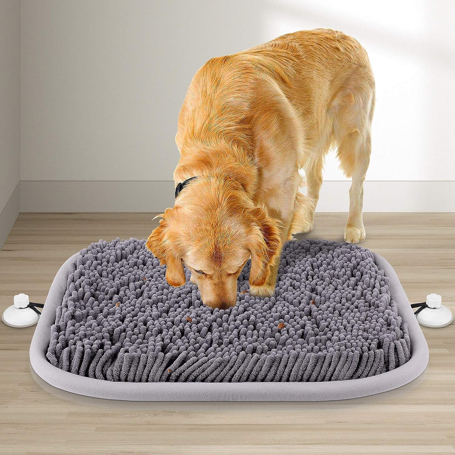Interactive Snuffle Mat for Dogs - 17'' x 21'' Puzzle Toy for Boredom Relief & Natural Foraging Skills - Perfect for Small, Medium & Large Dogs