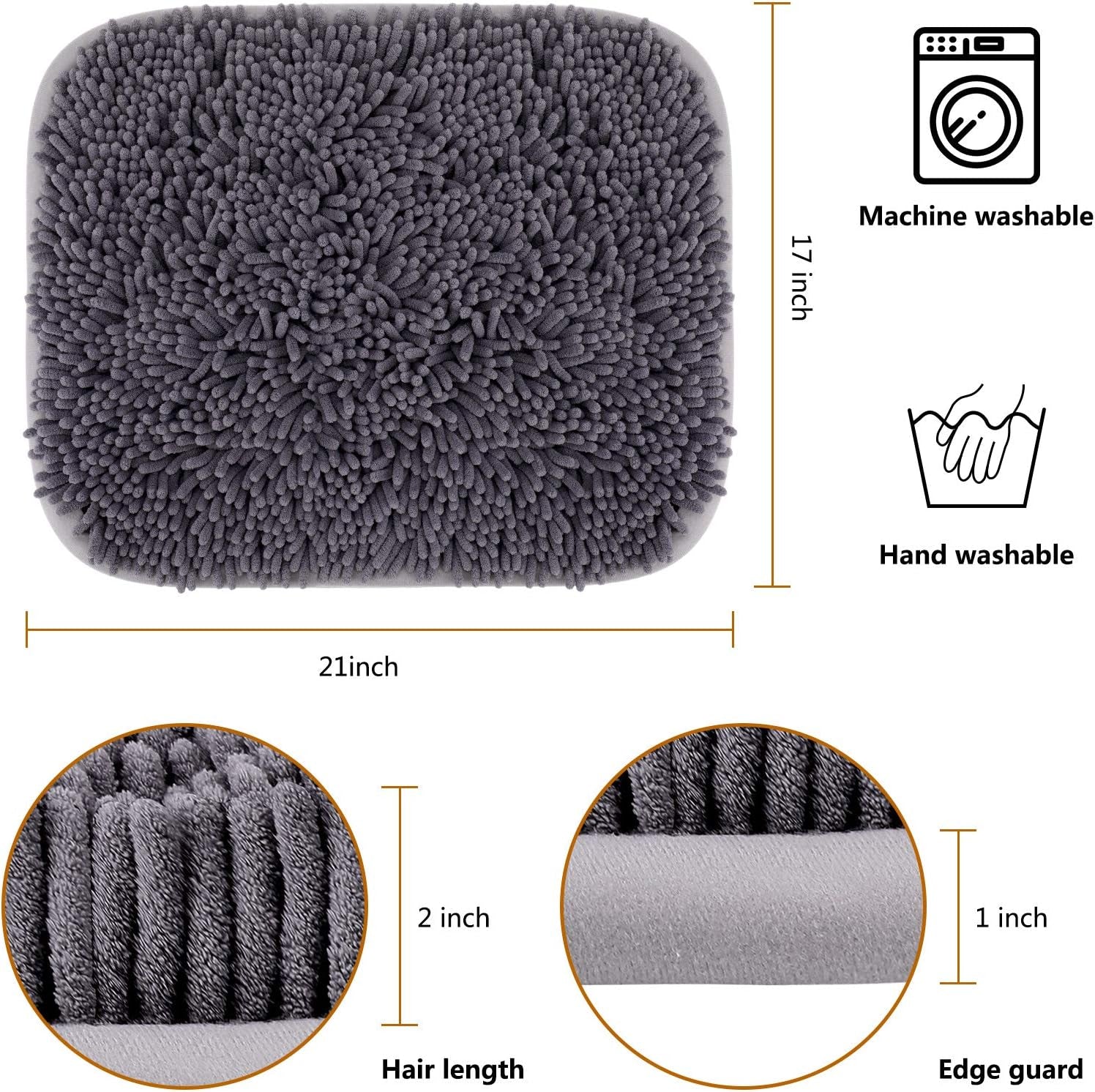 Interactive Snuffle Mat for Dogs - 17'' x 21'' Puzzle Toy for Boredom Relief & Natural Foraging Skills - Perfect for Small, Medium & Large Dogs