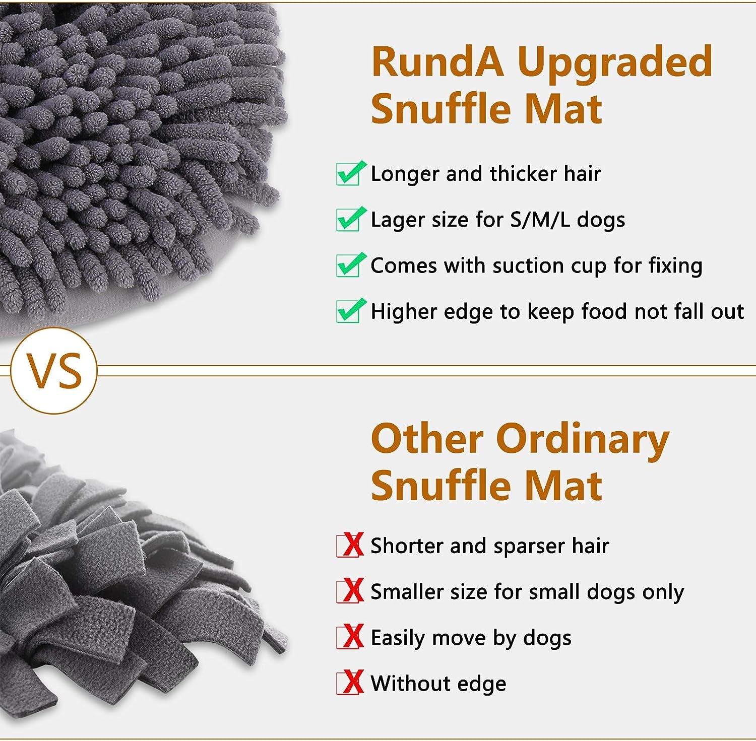Interactive Snuffle Mat for Dogs - 17'' x 21'' Puzzle Toy for Boredom Relief & Natural Foraging Skills - Perfect for Small, Medium & Large Dogs